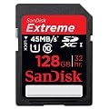 SanDisk SDSDX-128G-X46 Extreme Carte M�moire SDXC HD Video 45 Mo/s Classe 10 128Go