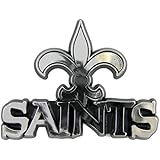 NFL New Orleans Saints Chrome Automobile Emblem
