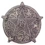 Celtic Knotwork Pentacle Wall Plaque Wicca Pagan