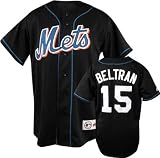 Carlos Beltran New York Mets Alternate Black Youth MLB Replica Jersey