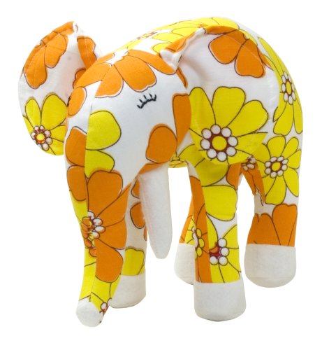 51HdNgrasDL Color Zoo Ellis The Elephant Stuffed Animal   Yellow Fields