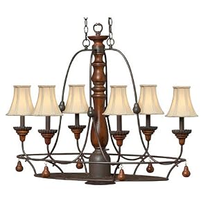 Hinkley Lighting Canterbury 6 Light Chandelier by SmartBargains