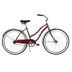 Huffy Women's Good Vibrations Bike, Maroon, 26-Inch