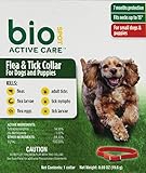 BioSpot Active Care Flea and Tick Collar for Small Dogs, 15-Inch
