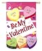 Candy Hearts Regular Size Applique Flag