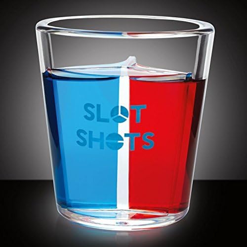 Slot Shots Divided Shot Glasses by Slot Shots