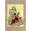 Assorted Blank Handmade Greeting Cards - Birthday, Thank You, Holiday or Any Occasion - Real Flower Greeting Card - Set of 3