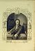 C1830 Antique Portrait Lessing Man Feather Quill Books