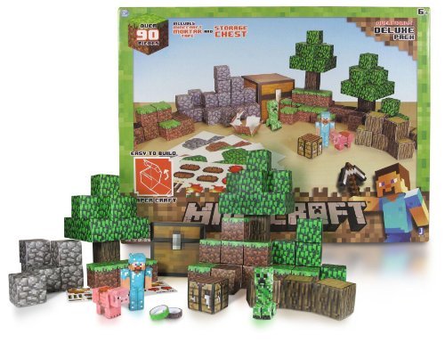 Overworld Deluxe Pack: Minecraft Papercraft Kit Series