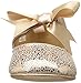 Baby Deer Metallic Ankle Strap with Bow Slip-On
