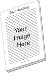 Blank Notepad For Customization - (Large)