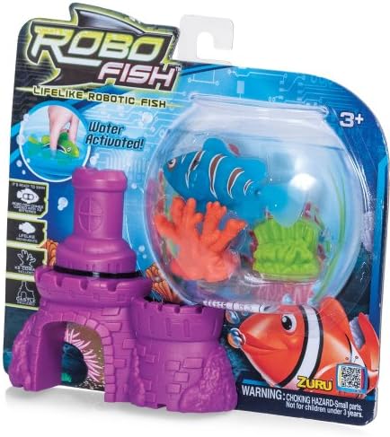 Tobar Robo Fish With Castle And Coral