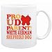 New  Proud Parent Of White German Shepherd Dog  Mug Dog