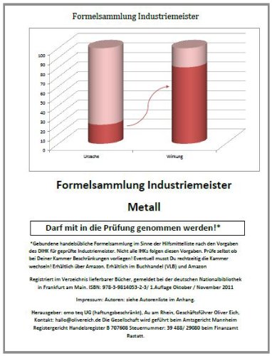 Formelsammlung Metall