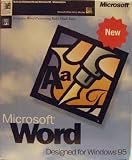 Best Price Microsoft Word Designed for Windows 95