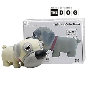 Artlist Collection The Dog Talking Pug Coin Bank