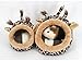 S-LINE Small Animals Hamster Sleep Bed Cave Plush Warm House Sofa Cage Accessories for Hedgehog Dwarf Mouse Rabbit Totoro Guinea pigs Squirrels (L: 9