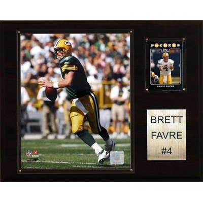 NFL Green Bay Packers Brett Favre Photo Player Plaque