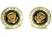 Enamel United States USA Presidential Seal Cufflinks