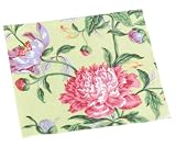 Caspari Floral Chintz Set of 20 Paper Lunch Napkin, Green