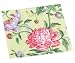 Caspari Floral Chintz Set of 20 Paper Cocktail Napkin, Green Image