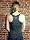 Embroidered Aum (Om) Triblend Racerback Tank Top