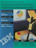 100 IBM Transparency Film Sheets for Color Laser Printers