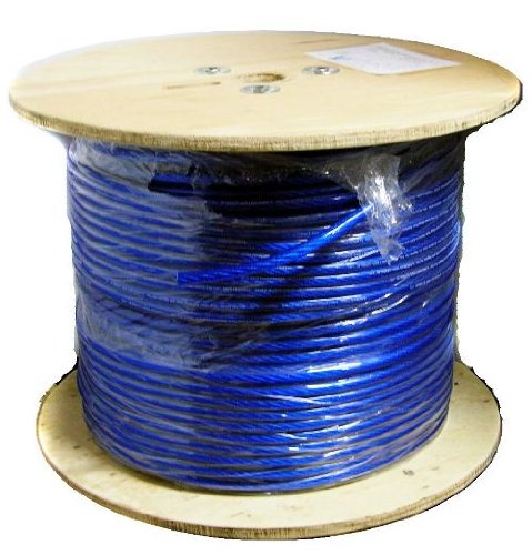 Brand New Monster Cable Mpc Pf4 Blue 25 Feet of 4 Gauge Power Wire -- Top of the Line Quality -- Oxygen Free -- Extremely Thick Wire!!