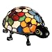 Quoizel Tiffany 1 Light Flowered Lady Bug Accent Lamp