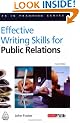 Effective Writing Skills for Public Relations (PR In Practice)