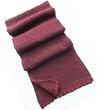 Handmade Featherweight Baby Alpaca Scarf Collection - Napa Wine (Long/crocheted By Hand Border) Handmade Featherweight Baby Alpaca Scarf Collection - Napa Wine (Long/crocheted By Hand Border)