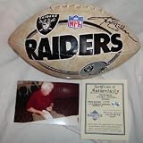 Ken Stabler Autographed/Hand Signed Oakland Raiders Fotoball Football