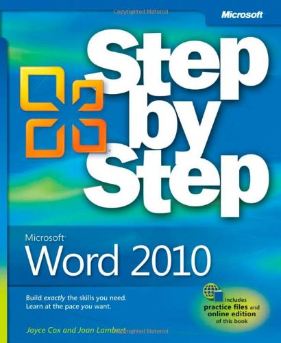 Microsoft Word 2010 Step by Step (Step by Step (Microsoft)) Microsoft Word 2010 Step by Step (Step by Step (Microsoft))