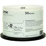 : DVD-R 16X Thermal White 50 Pac