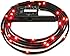 NZXT CB-LED20-RD 2-Metres Light Sensitivity Sleeved LED Kit (Red)