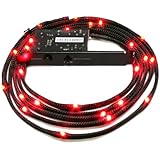 NZXT Sleeved LED Case Light Kit (Red) 2 Meter CB-LED20-RD