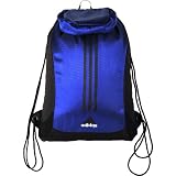 adidas Kickoff Sackpack The Kickoff Sackpack Is An Extra Large Sackpack With A Heavy-Duty Cord Drawstring Closure And Mesh Ventilated Side Panels. The Top Closure Flap Doubles As A Media Safe Pocket With Tricot Lining. The Embroidered Adidas Brandmark And Screen-Printed 3-Stripe