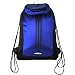 adidas Kickoff Sackpack The Kickoff Sackpack Is An Extra Large Sackpack With A Heavy-Duty Cord Drawstring Closure And Mesh Ventilated Side Panels. The Top Closure Flap Doubles As A Media Safe Pocket With Tricot Lining. The Embroidered Adidas Brandmark And Screen-Printed 3-Stripe