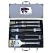 Kansas State Wildcats NCAA 8pc. BBQ Set w/Case