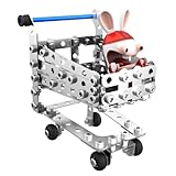 Meccano - 895250 - Jeu de Construction - Lapins cr�tins - Le Chariot de Course