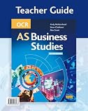 OCR AS Business Studies: Teachers Guide