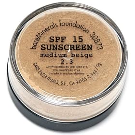bareMinerals SPF 15 Foundation, Medium Beige (2N) 0.3 oz (9 g)