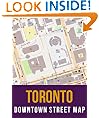 Toronto, Canada Downtown Street Map