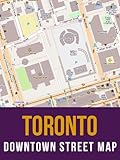 Toronto, Canada Downtown Street Map