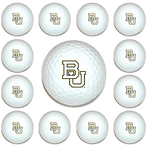 Baylor Bears Dozen Pack Of Golf Balls From Team Golf