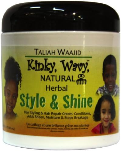Taliah Waajid Kinky Wavy Natural Herbal Shine 6 oz.