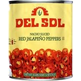 Del Sol Nachos Red Jalapeno Peppers 2.892 kg