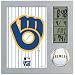 MLB Milwaukee Brewers Digital Desk Clock