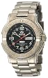REACTOR Men's 58401 Trident Never Dark Black Dial Titanium Bracelet Sport Watch