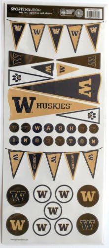 Sports Solution Washington Huskies Pennant Sticker